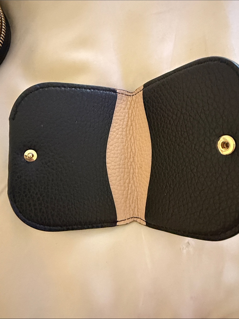 NWOT Duo Small Zip Wallet in Black - Picture 12 of 13